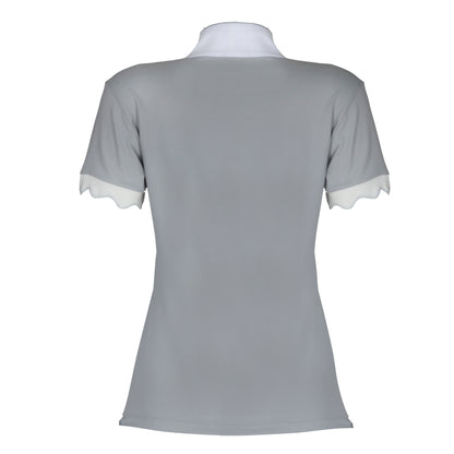 Blusa Prova Hipismo Retilinea SS Infantil Espacial - Lucky_U Riders