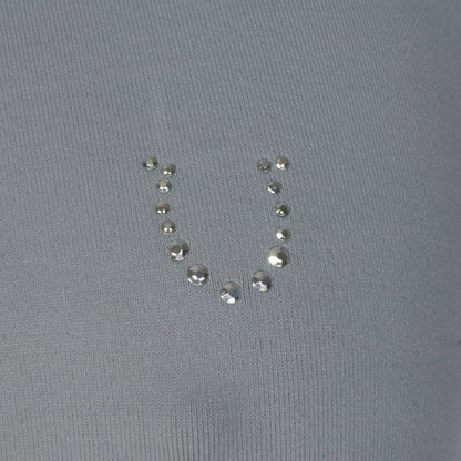 Blusa Prova Hipismo Retilinea SS Infantil Espacial - Lucky_U Riders