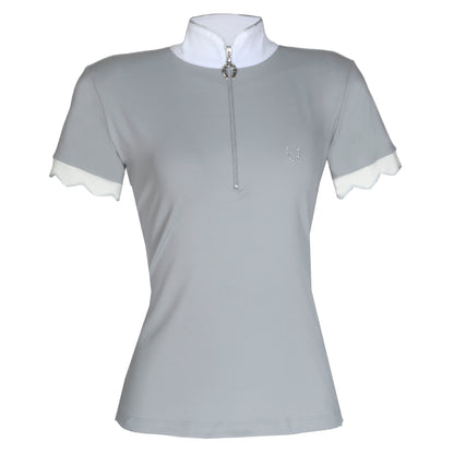 Blusa Prova Hipismo Retilinea SS Infantil Espacial - Lucky_U Riders