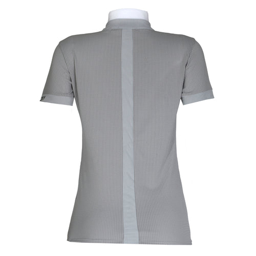 Blusa Prova Hipismo Sport Air SS Platina - Lucky_U Riders