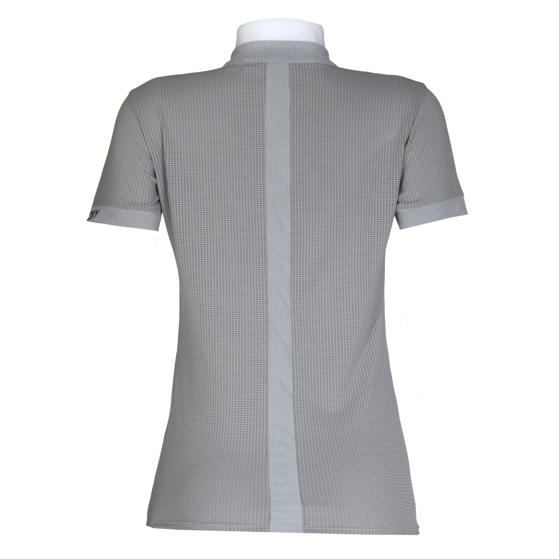 Blusa Prova Hipismo Sport Air SS Infantil Platina - Lucky_U Riders