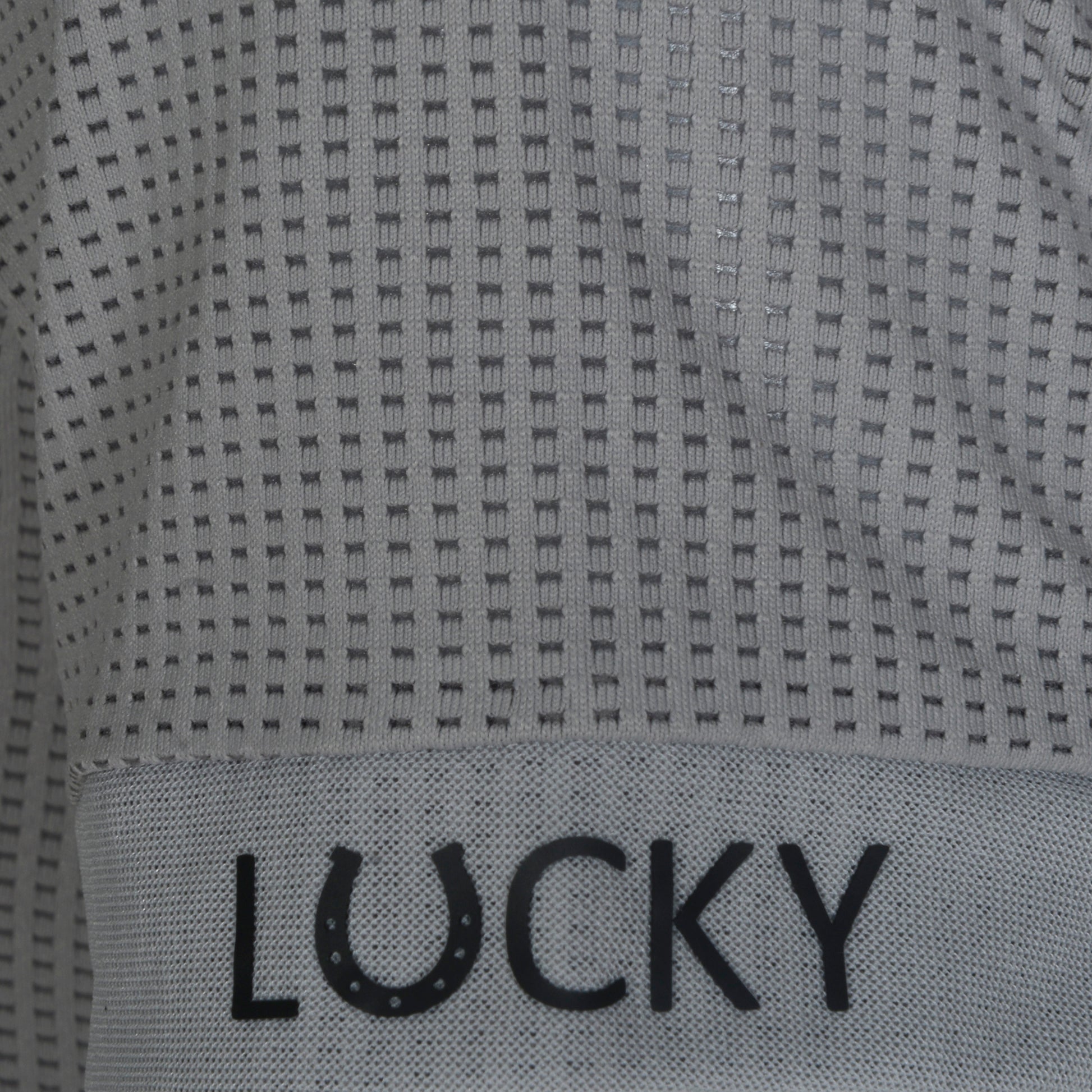 Blusa Prova Hipismo Sport Air SS Infantil Platina - Lucky_U Riders