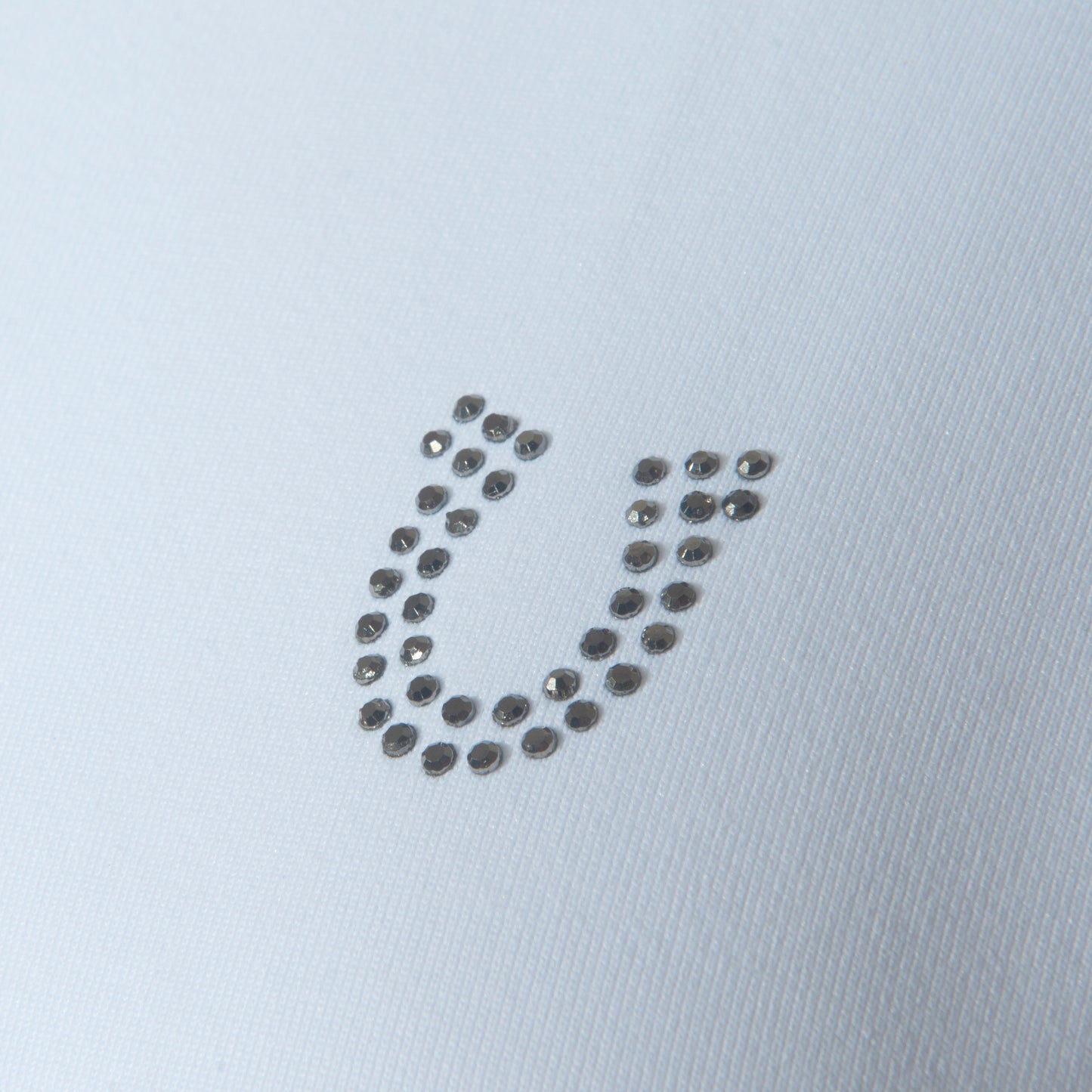 Blusa Prova Hipismo Two Colors SS Branco e Cinza - Lucky_U Riders