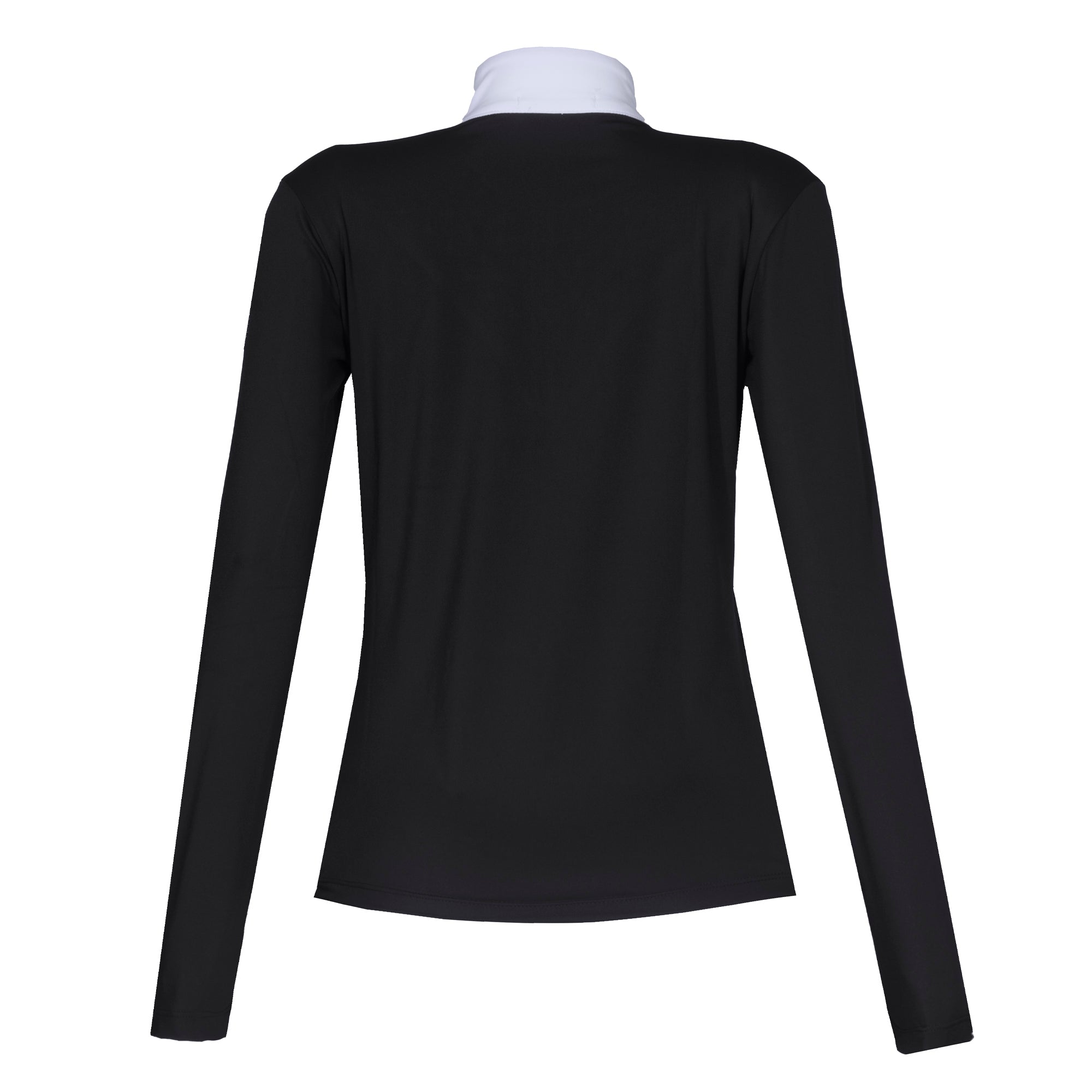Blusa Prova Hipismo VNeck LS Infantil Preta