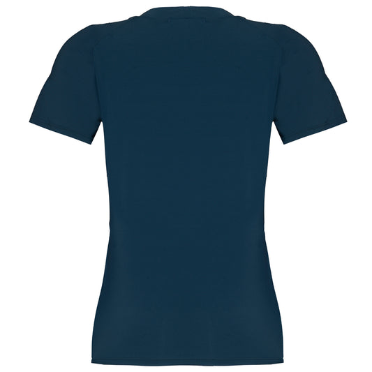 Blusa Treino Hipismo Training Tech Raglan SS Infantil Azul Galáxia - Lucky_U Riders