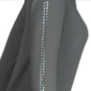 Blusa Prova Hipismo Laser Sleeve LS Carvão