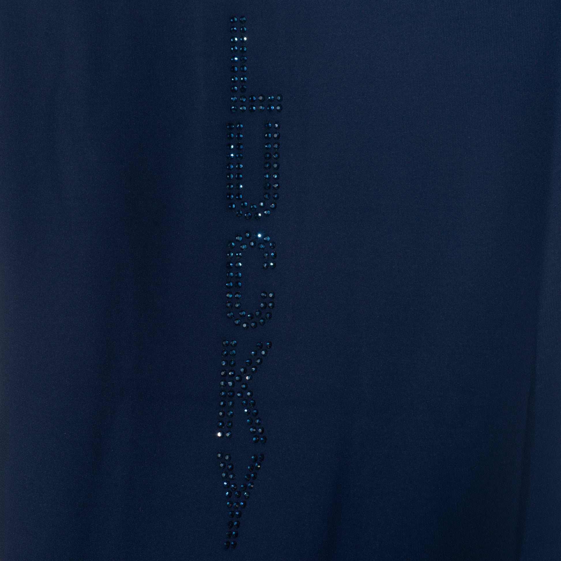 Blusa Prova Hipismo Lucky Shoe SS Marinho - Lucky_U Riders
