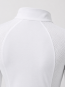 Blusa Prova Hipismo New Basic Jump LS Branca
