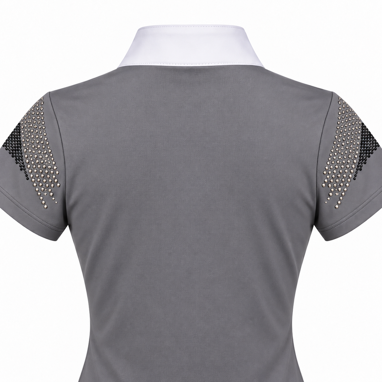 Blusa Prova Hipismo New Shoulder Sparkle Carvão