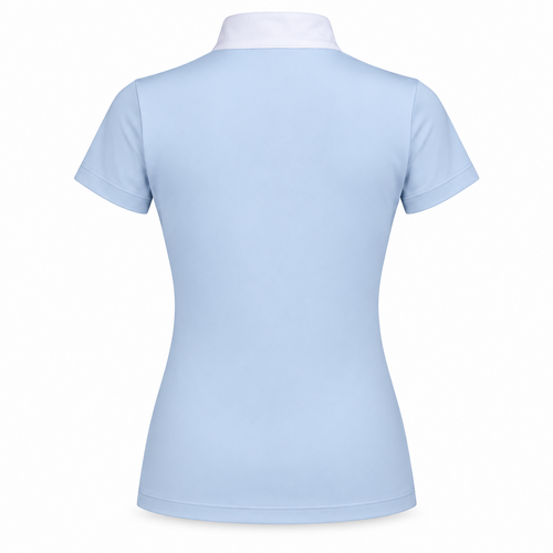 Blusa Prova Hipismo New Vista SS Celeste
