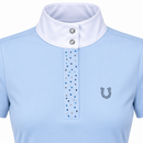Blusa Prova Hipismo New Vista SS Celeste