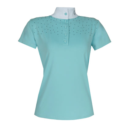 Blusa Prova Hipismo Pala Shine SS Meditação - Lucky_U Riders