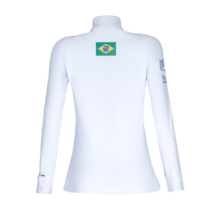 Blusa Prova Feminina CBH 25 Branca - Lucky_U Riders