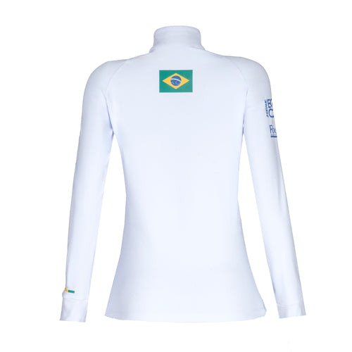 Blusa Prova Feminina CBH 25 Branca - Lucky_U Riders