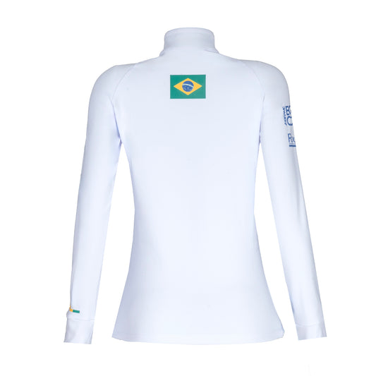 Blusa Prova Feminina CBH 25 Branca - Lucky_U Riders
