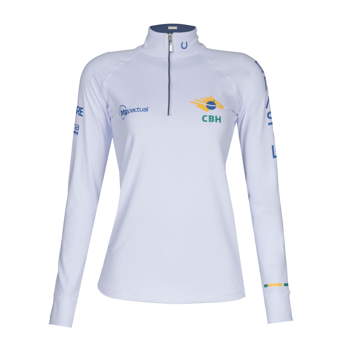 Blusa Prova Feminina CBH 25 Branca - Lucky_U Riders