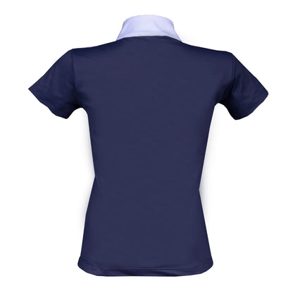 Blusa Prova Hipismo Shadow Infantil Marinho - Lucky_U Riders