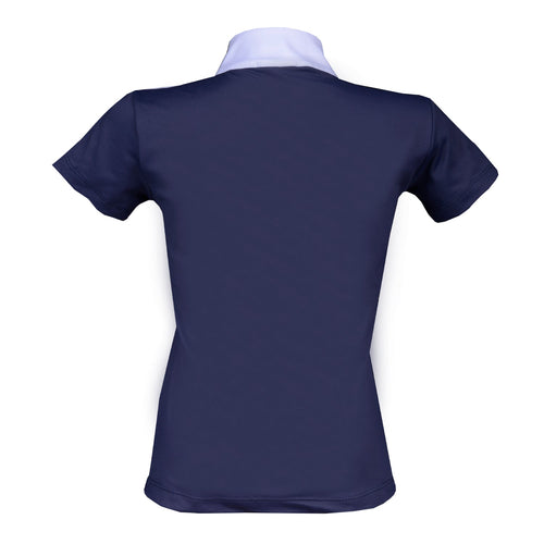 Blusa Prova Hipismo Shadow Infantil Marinho - Lucky_U Riders