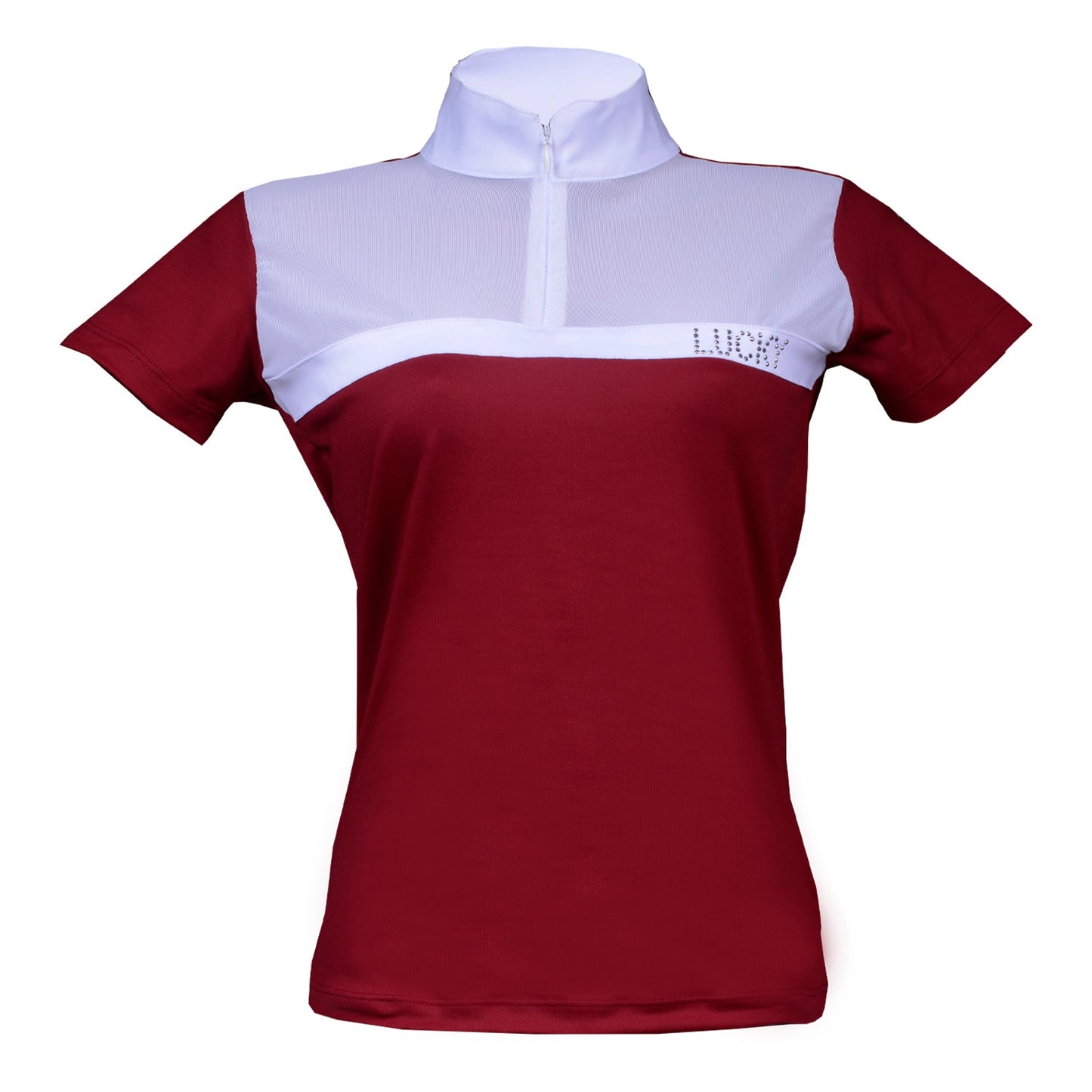 Blusa Prova Hipismo Shadow Infantil Vinho