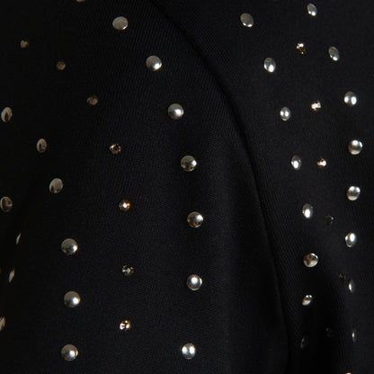 Blusa Prova Hipismo Sunshine Swarovski SS Preta - Lucky_U Riders