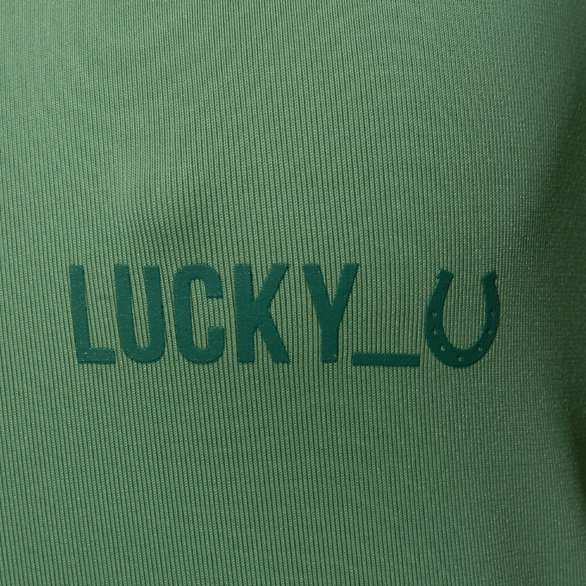Blusa Treino Hipismo Training Tech Raglan SS Infantil Verde Alecrim - Lucky_U Riders