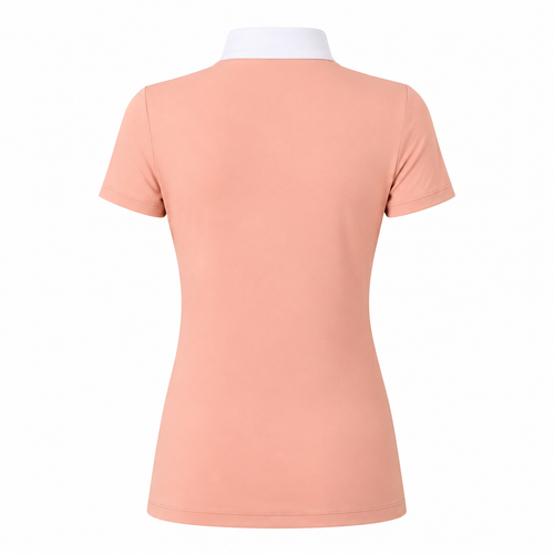 Blusa Prova Hipismo V-Shine SS Rosa