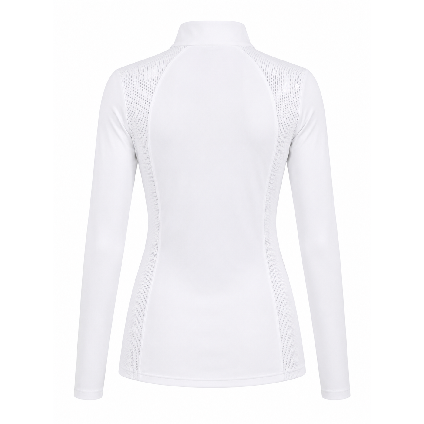Blusa Prova Hipismo New Basic Jump LS Branca