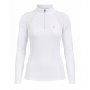 Blusa Prova Hipismo New Basic Jump LS Branca