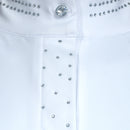 Blusa Prova Hipismo Choker SS Branca