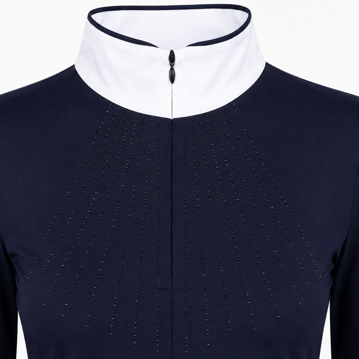 Blusa Prova Hipismo Lucky Shine LS Infantil Marinho