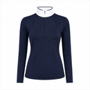 Blusa Prova Hipismo Lucky Shine LS Infantil Marinho