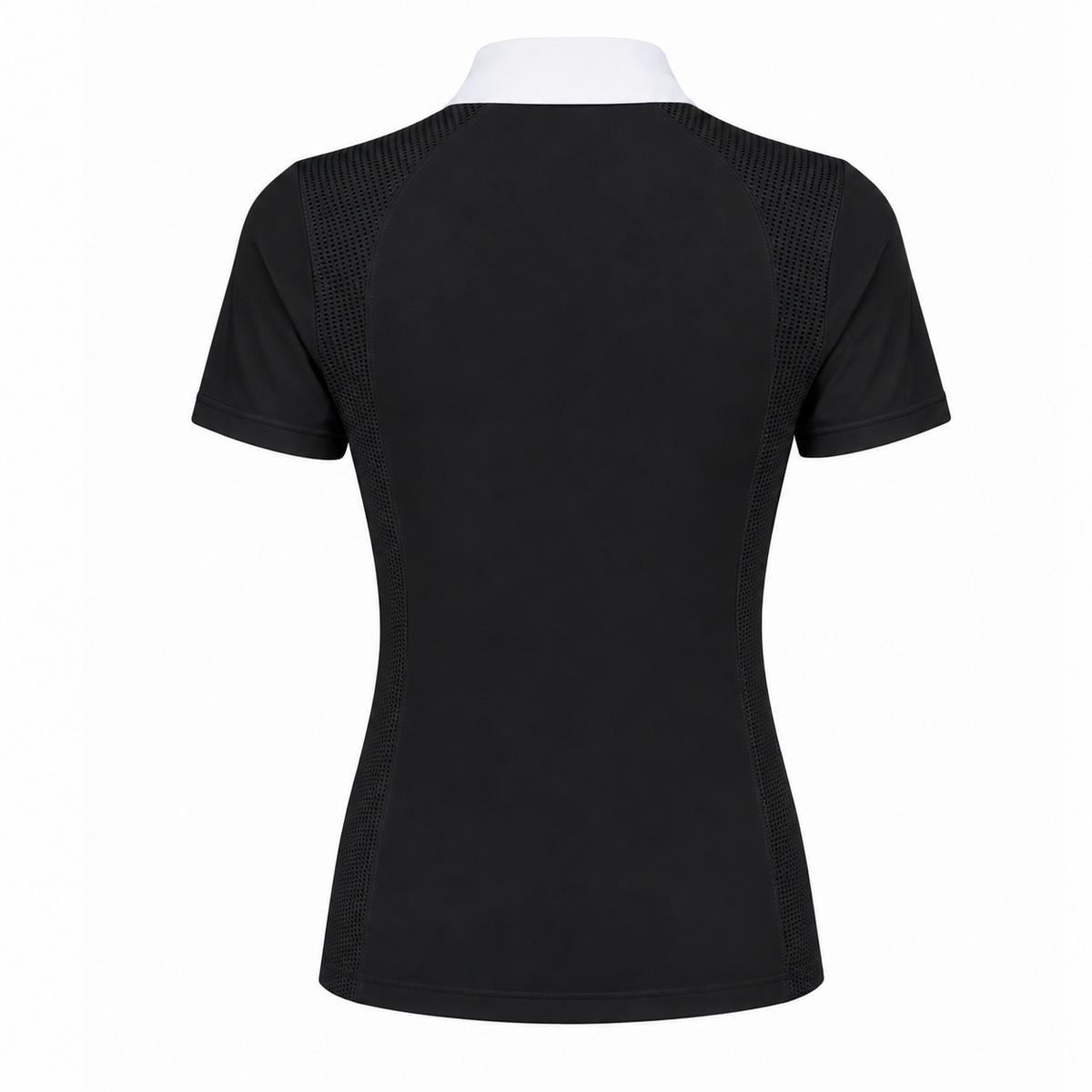 Blusa Prova Hipismo New Basic Jump SS Infantil Preta
