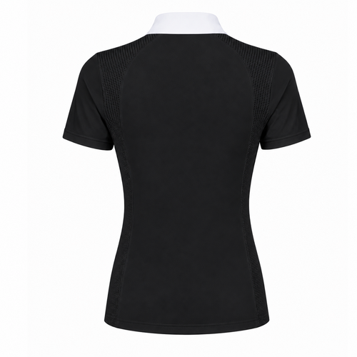 Blusa Prova Hipismo New Basic Jump SS Preta