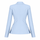 Casaca Classic Chic Competition Jacket Swarovski Infantil Azul Sereno