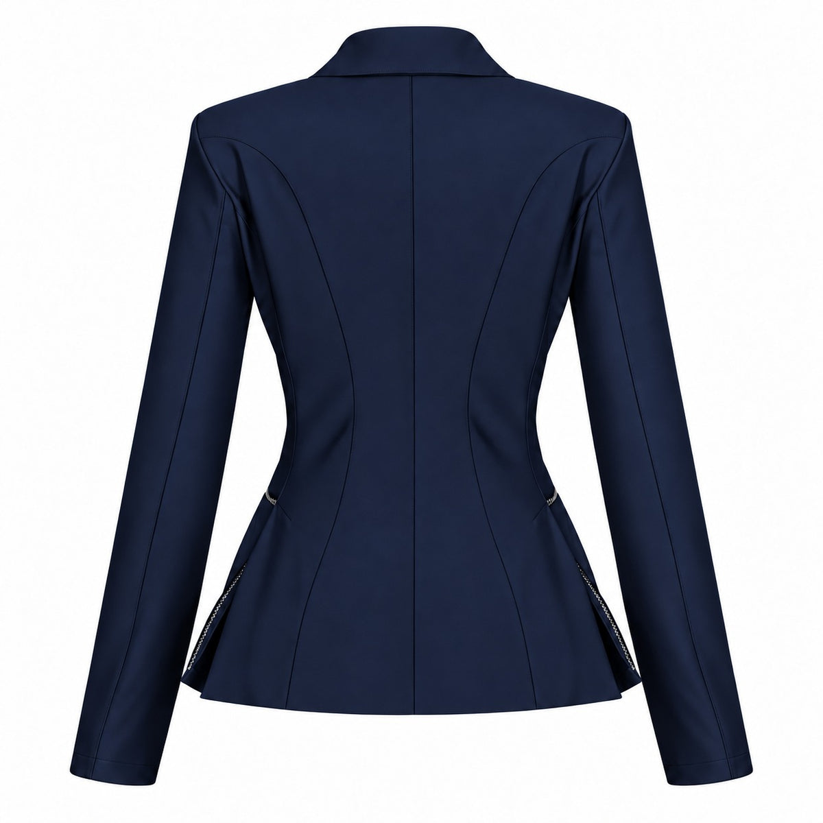 Casaca Classic Chic Competition Jacket Swarovski Infantil Marinho
