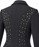 Casaca Classic Chic Competition Jacket Swarovski Preta