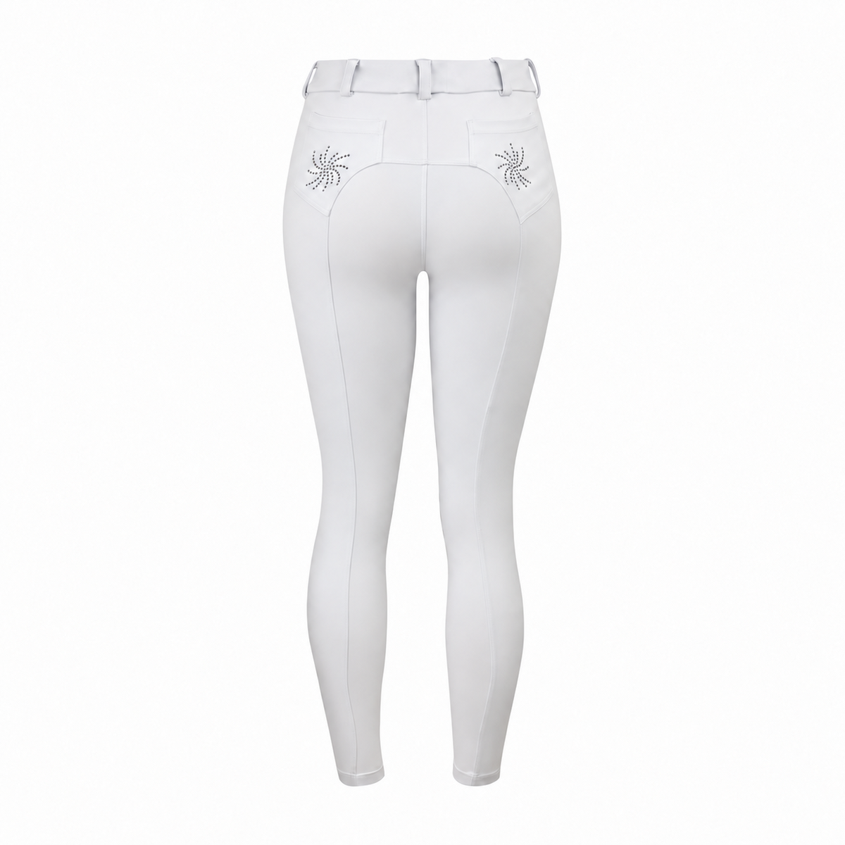 Culote Prova Hipismo Swarovski 26 - New Breeches Infantil Branco