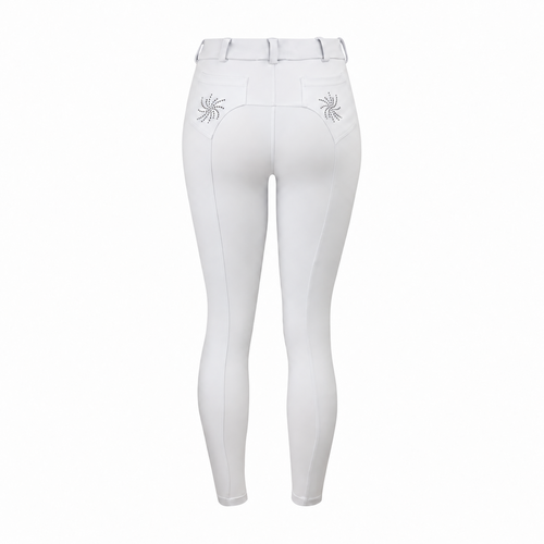 Culote Prova Hipismo Swarovski 26 - New Breeches Branco