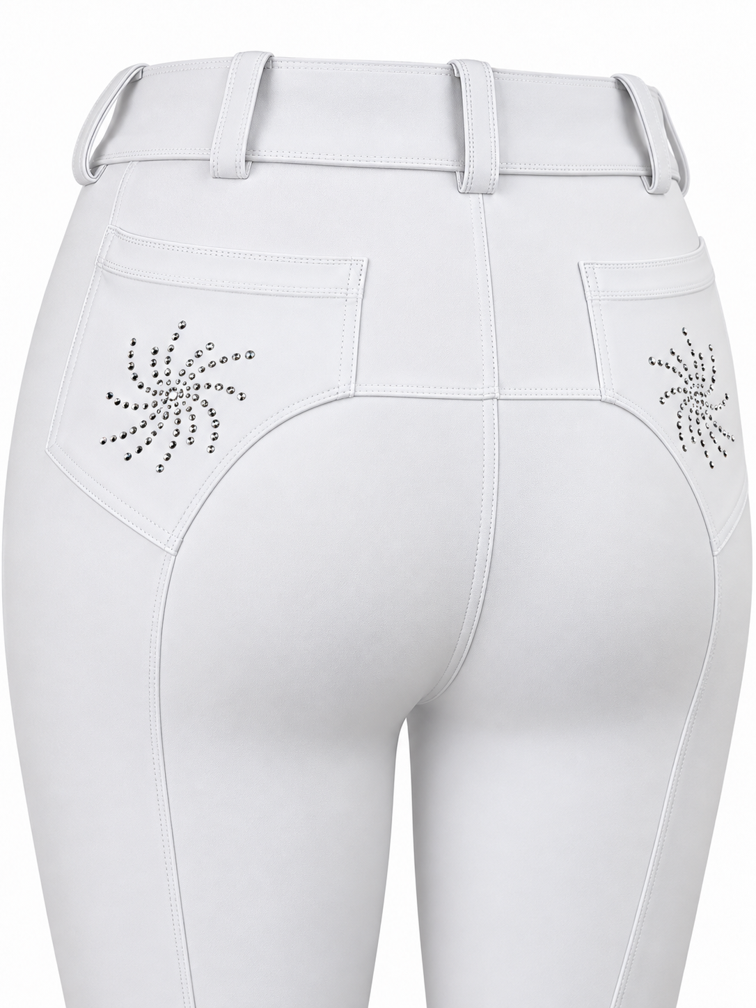 Culote Prova Hipismo Swarovski 26 - New Breeches Branco