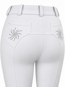 Culote Prova Hipismo Swarovski 26 - New Breeches Branco