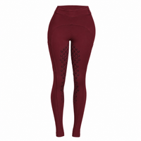 Culote Treino Hipismo Legging Cross Infantil Canela