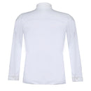 Camisa Polo Hipismo Pala LS Infantil Branca