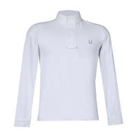 Camisa Polo Hipismo Pala LS Branca