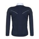 Camisa Polo Hipismo VLook LS Marinho - Lucky_U Riders