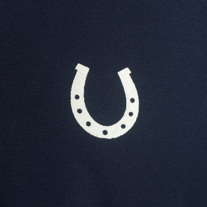 Camisa Polo Hipismo VLook LS Marinho - Lucky_U Riders