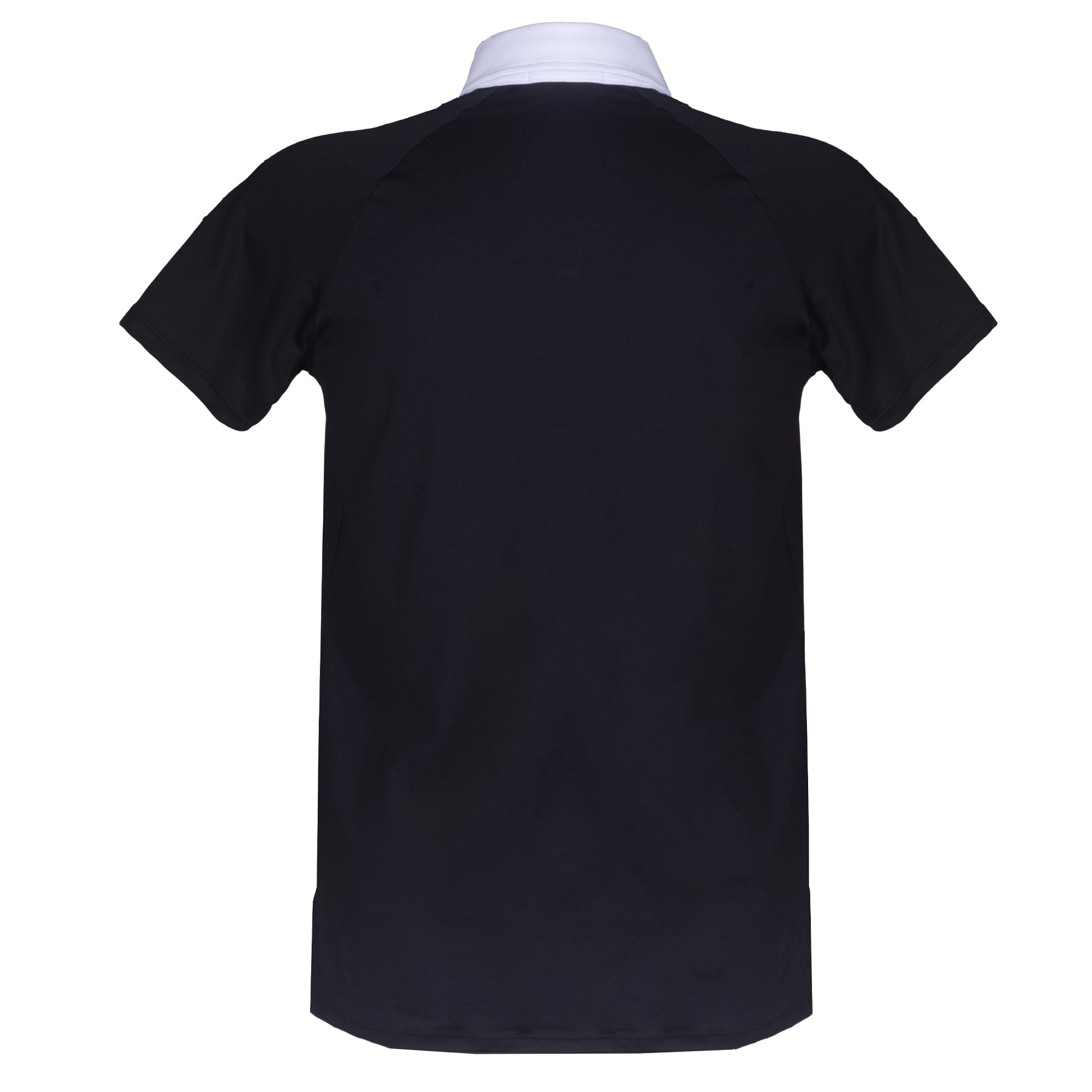 Camisa Polo Hipismo Lucky SS Preta - Lucky_U Riders