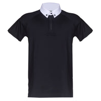 Camisa Polo Hipismo Lucky SS Preta