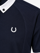 Camisa Polo Hipismo Basic Jump Infantil Preta
