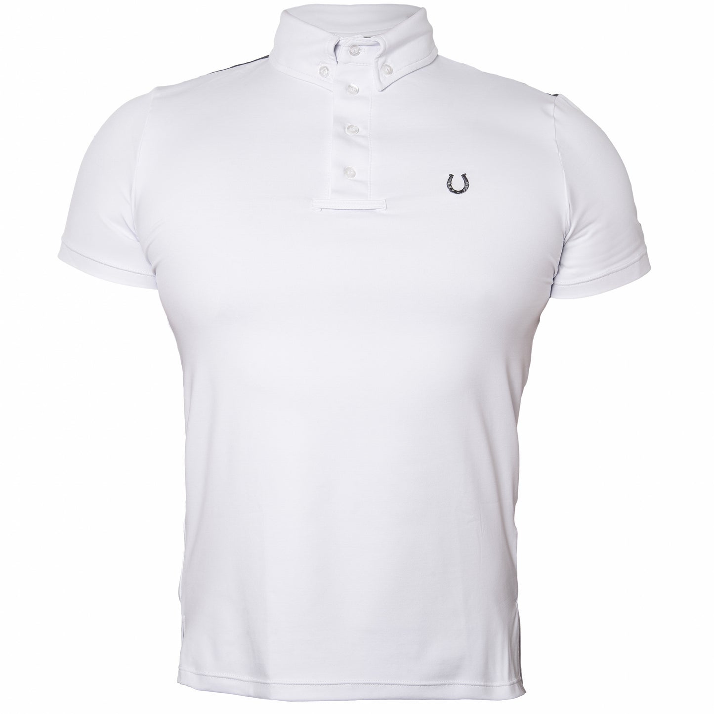 Camisa Polo Hipismo Pala Branca