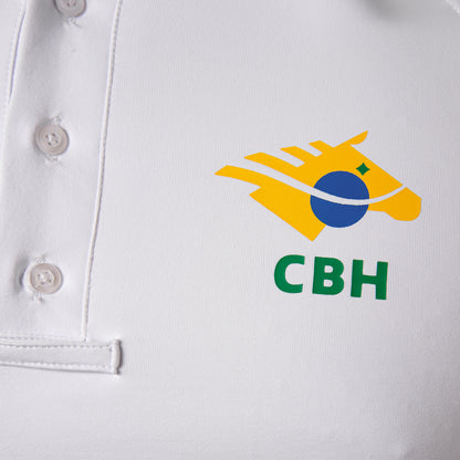 Camisa Polo Masculina CBH 24 Branca
